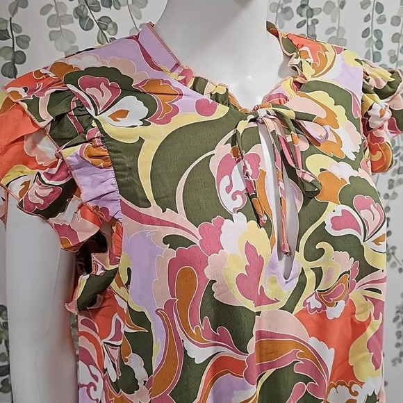 Show Me Your MuMu Wild Dreams Mini Dress Sz XXL - Picture 4 of 11